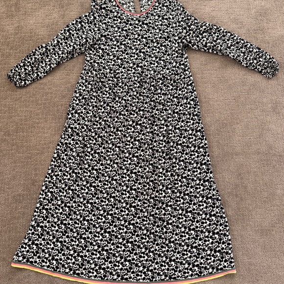 Boden Black and White Patterned Maxi Dress - Picture 2 of 4